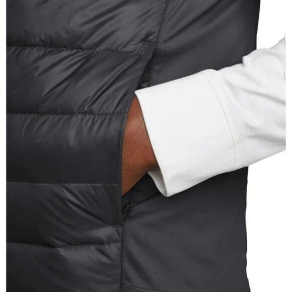 Eddie Bauer Men’s Vest Power Down Insulation Storm Repel Classic Fit Sz Lrg Gray - Picture 3 of 6